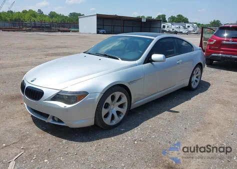 2007 BMW 650I z USA, uszkodzony, nr VIN WBAEH13507CR46469